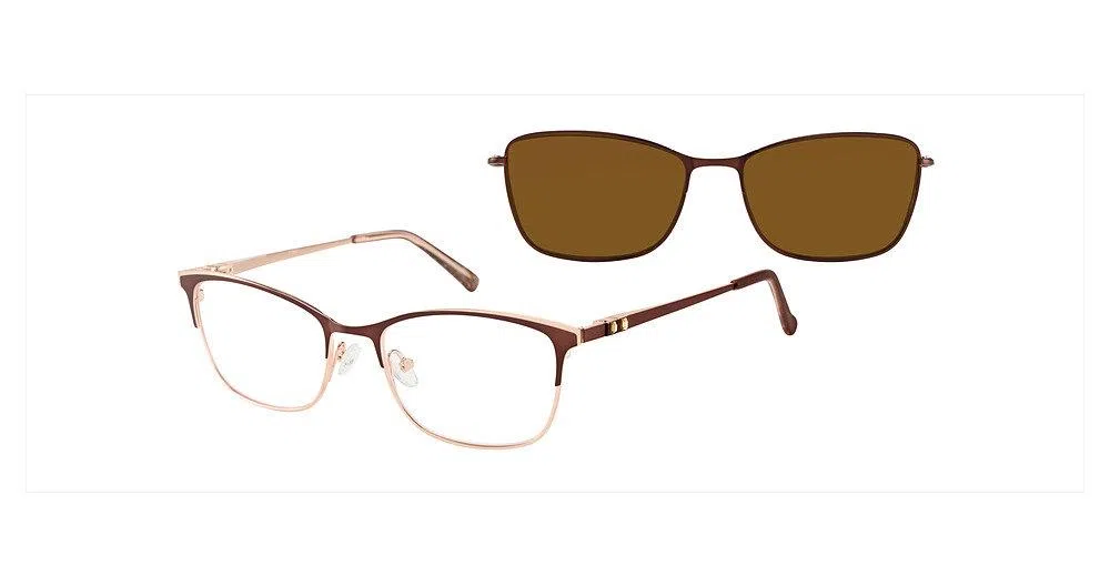 Revolution REV-NYLA-w/Clip Eyeglasses - view 2