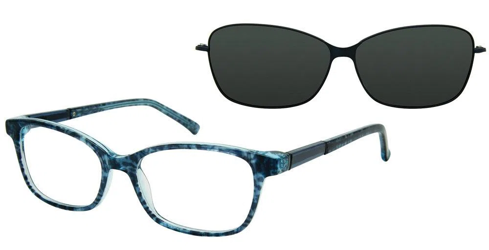 Revolution REV-RACHEL-w/Clip Eyeglasses - view 2