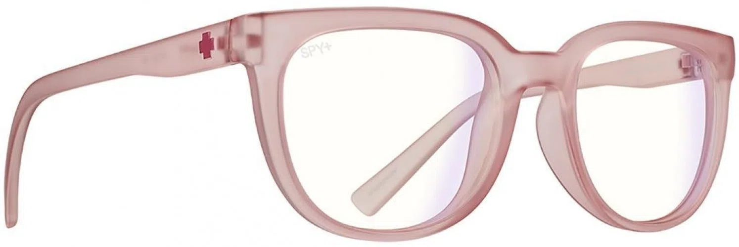 SpyOptic 570000 Eyeglasses - Matte Translucent Rose