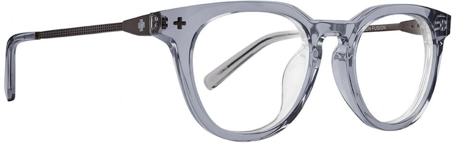 SpyOptic 570000 Eyeglasses - Crystal Smoke Brushed Black