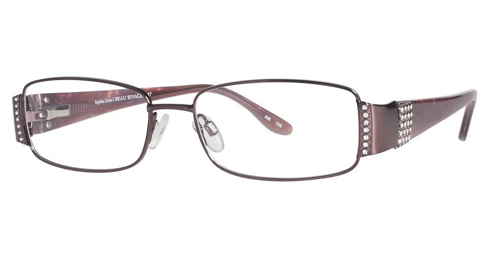 Sophia Loren Beau Rivage SLBR57 Eyeglasses - Bordeaux