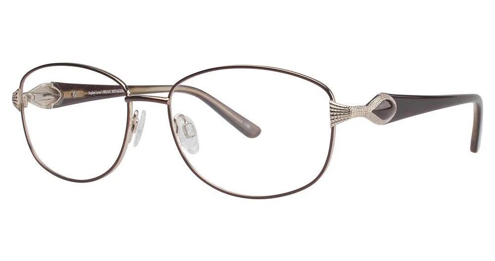 Sophia Loren Beau Rivage SLBR61 Eyeglasses - Gold