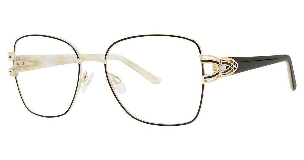 Sophia Loren Beau Rivage SLBR93 Eyeglasses - Gold/black