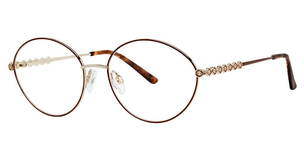 Sophia Loren SLM331 Eyeglasses - Cognac