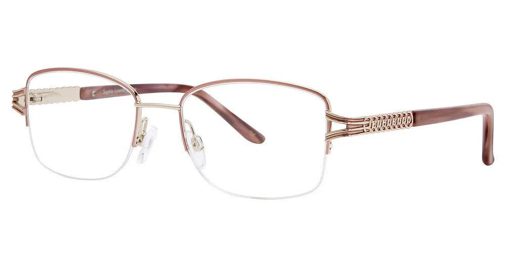 Sophia Loren SLM334 Eyeglasses - Rose