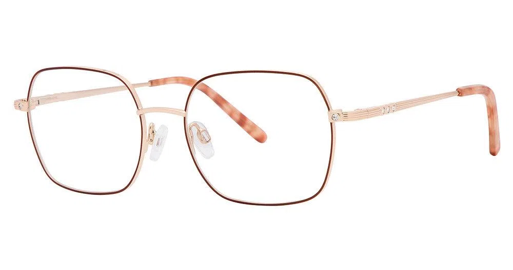 Sophia Loren SLM340 Eyeglasses - Chestnut