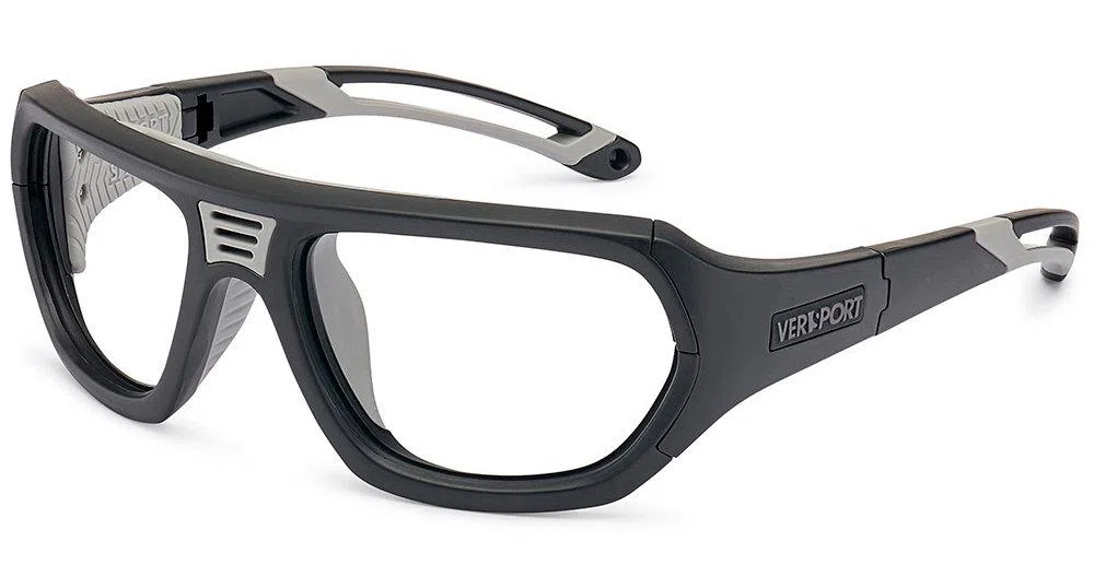 Versport Troy Eyeglasses - VERSPORT TROY MT BLACK - view 4