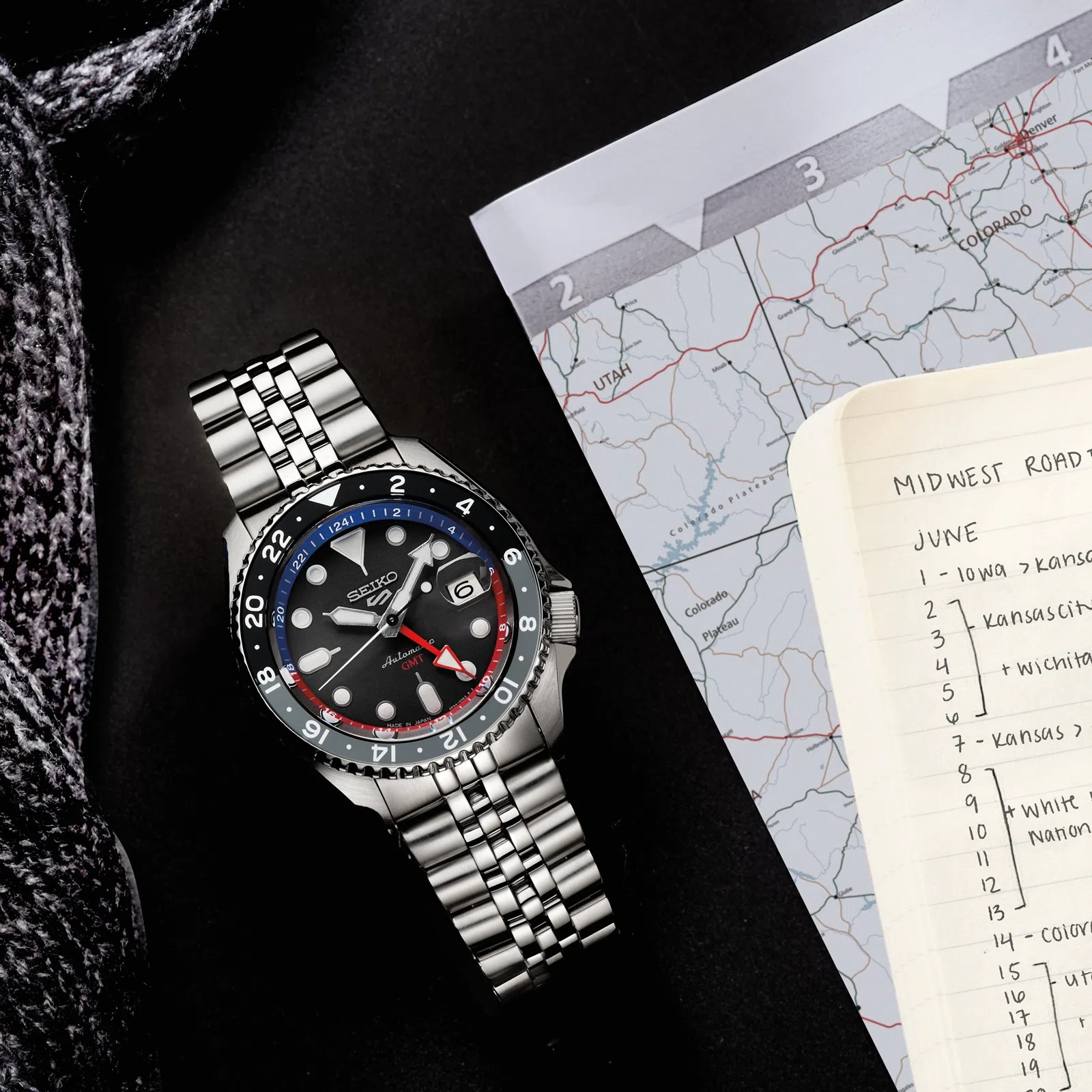 Seiko 5 Sports SSK019 Watch - view 6